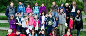 Sukkot Apple PIcking Kids